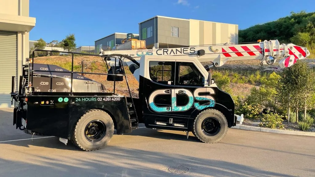 CDS Cranes TIDD 25t Side