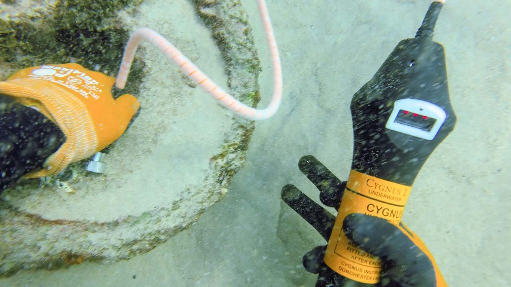 Non Destructive Testing Underwater