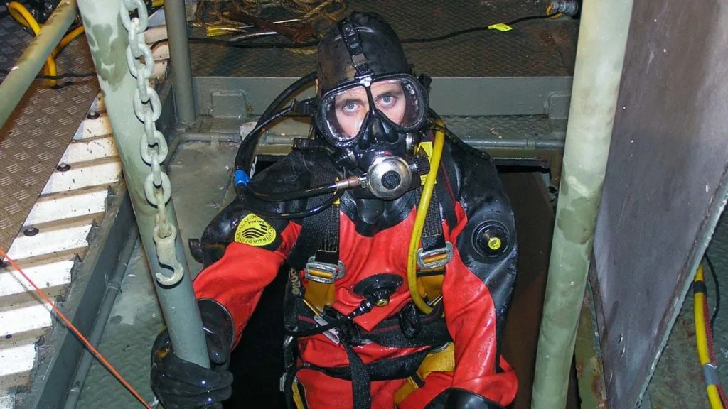 Tim Johnson Dive Suit