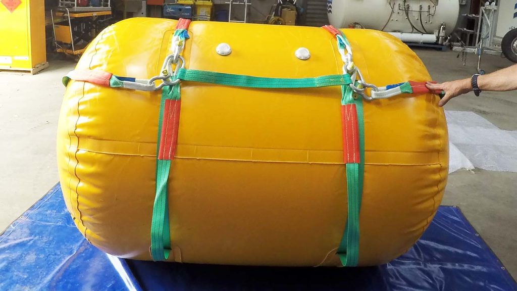 Underwater Air Lift Bag 2ton 2000kg Inflated