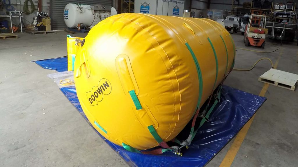 Underwater Air Lift Bag 5ton 5000kg Inflated